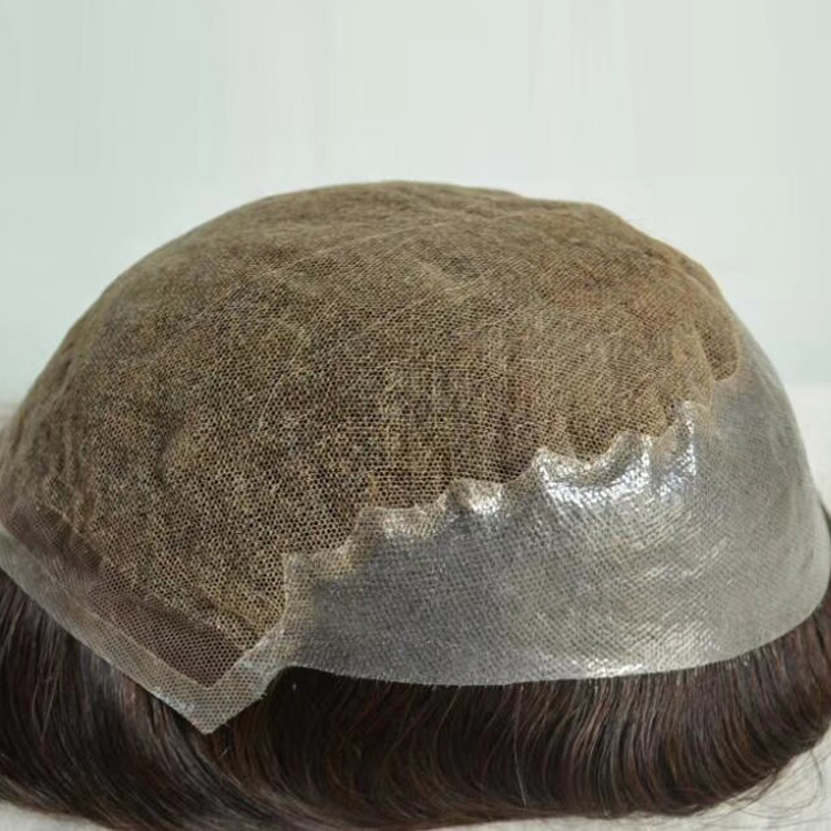 High quality realistic toupee of today cost SJ00166